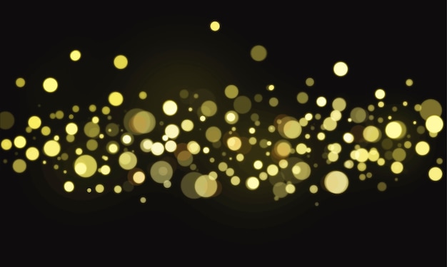 Abstract bokeh blurred lights wallpaper