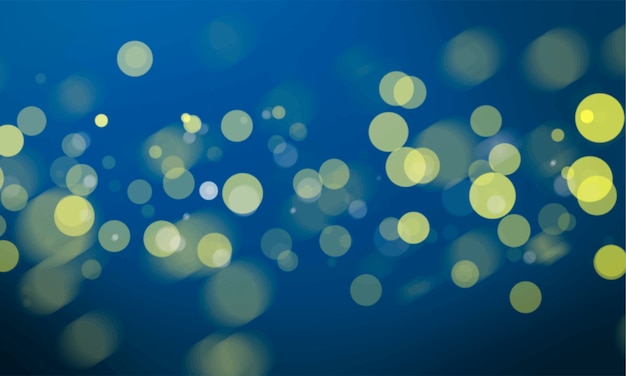 Free vector abstract bokeh blurred lights wallpaper