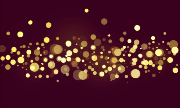 Abstract bokeh blurred lights wallpaper