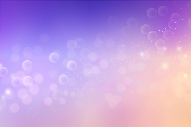 Abstract bokeh gradient background