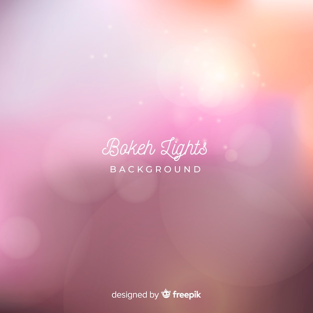 Abstract bokeh lights background