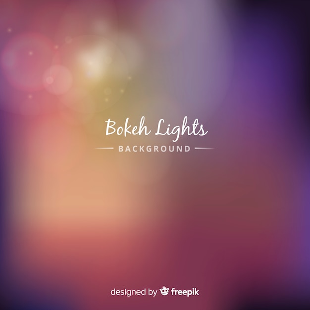 Abstract bokeh lights background