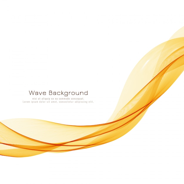 Abstract bright wave stylish background