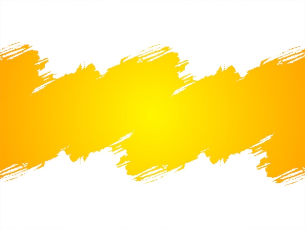 Abstract bright yellow grunge background