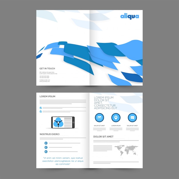 Free Vector  abstract brochure, corporate template cover design for your business reports and presentation. 