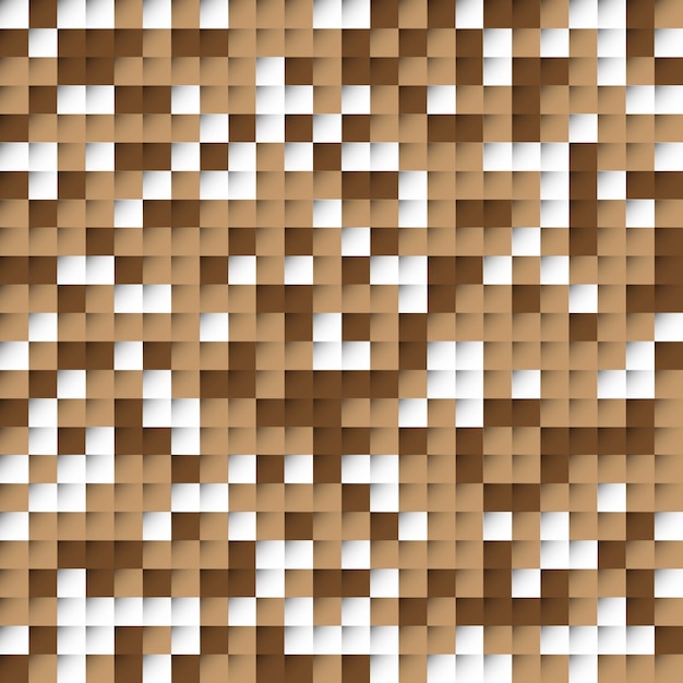 Free vector abstract brown blocks background