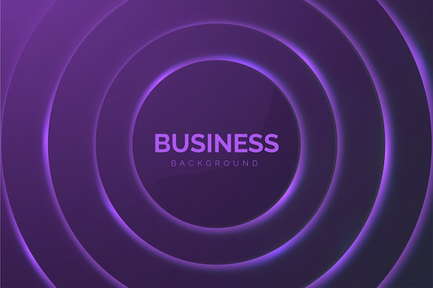 Abstract Business Background with Purple Circles