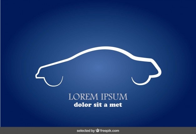 Free vector abstract car logotype