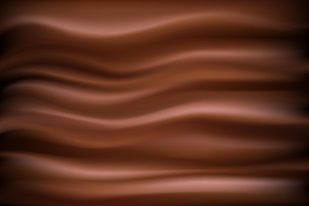 Free Vector abstract chocolate background. illustration chocolate backdrop wavy