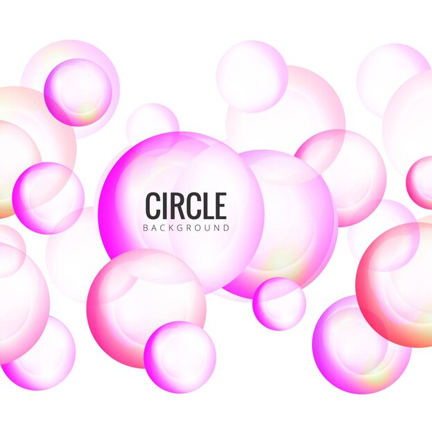 Abstract circle background