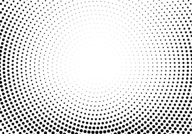 Abstract circular decorative dotted background