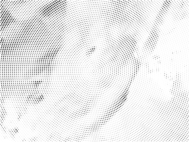 Abstract circular halftone design background