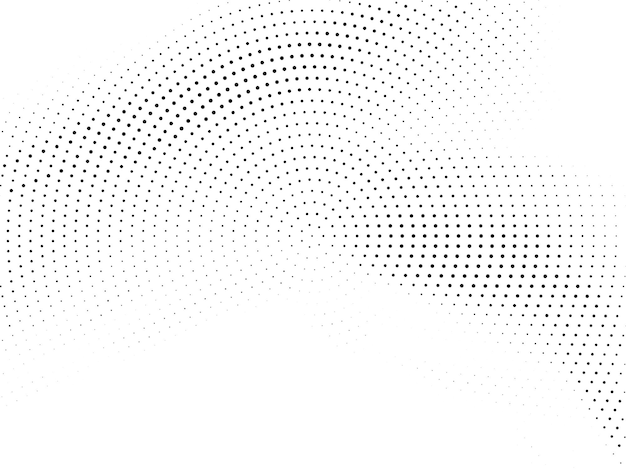 Free Vector abstract circular halftone design background