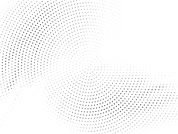 Free vector abstract circular halftone design background