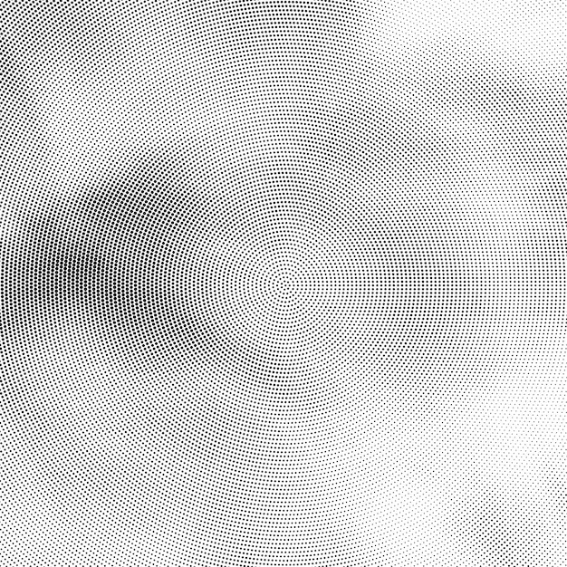 Abstract circular halftone design background