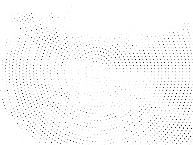 Free vector abstract circular halftone design decorative background