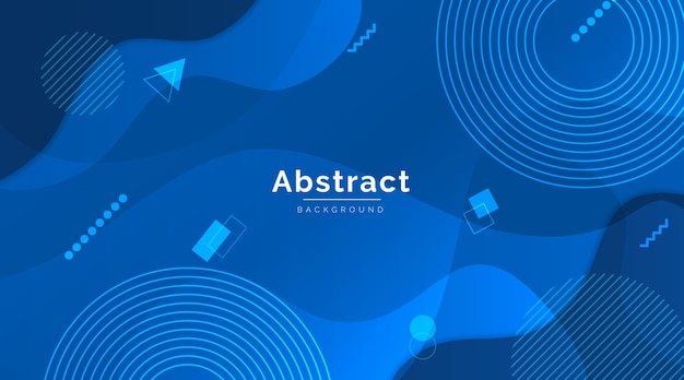 Abstract classic blue modern background style