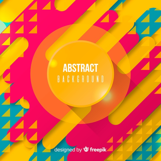 Free Vector abstract colorful background