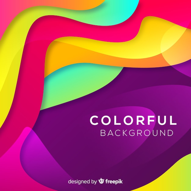 Free Vector abstract colorful background