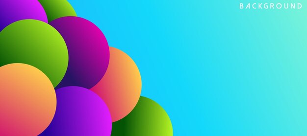 Abstract colorful background