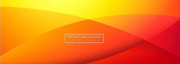 Abstract colorful banner