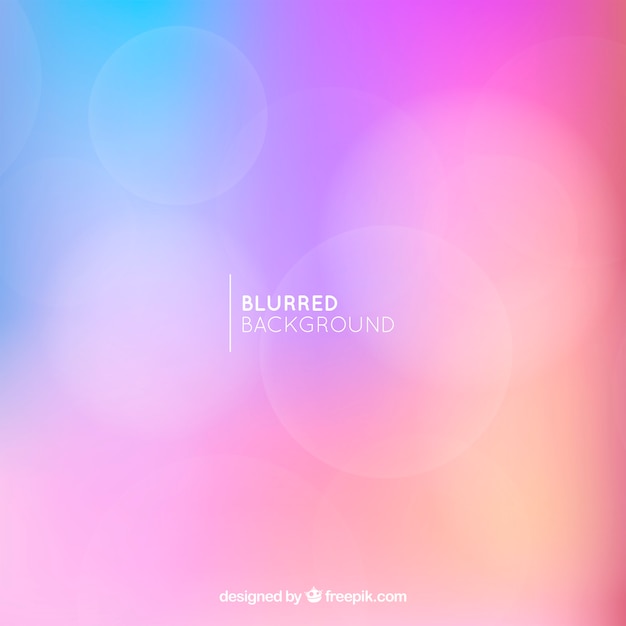 Abstract colorful blurred background