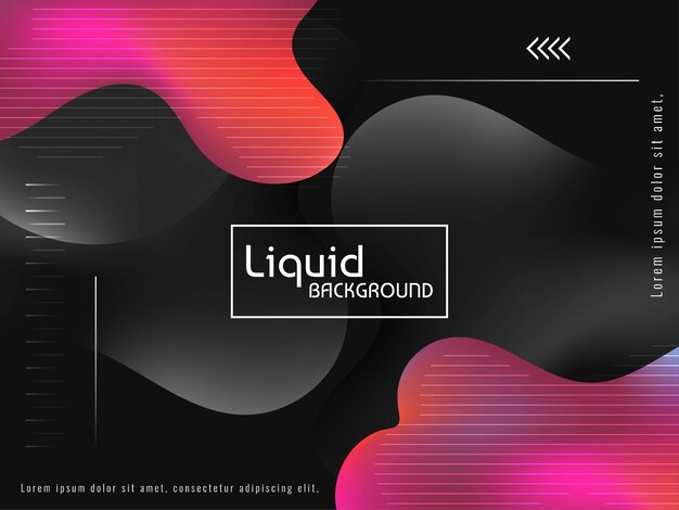 Abstract colorful liquid flow background