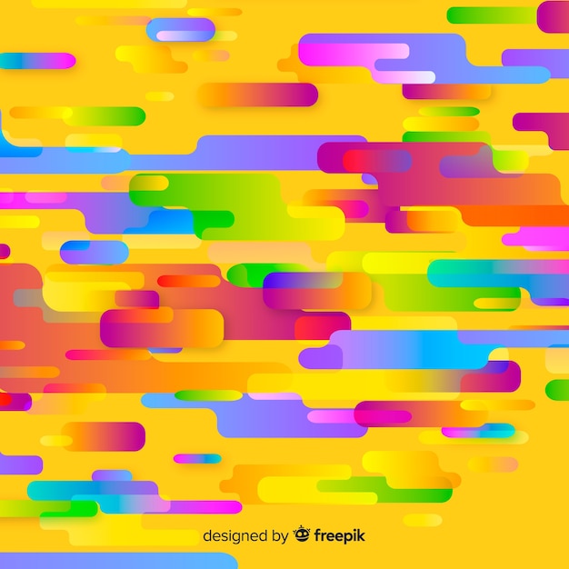 Free vector abstract colorful shaped background