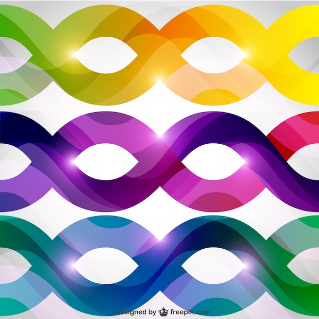 Free Vector abstract colorful shapes background