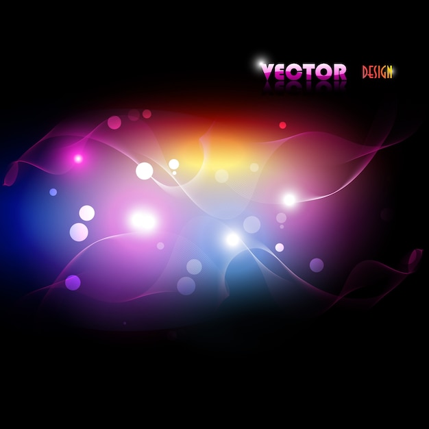 Free Vector abstract colorful shiny background