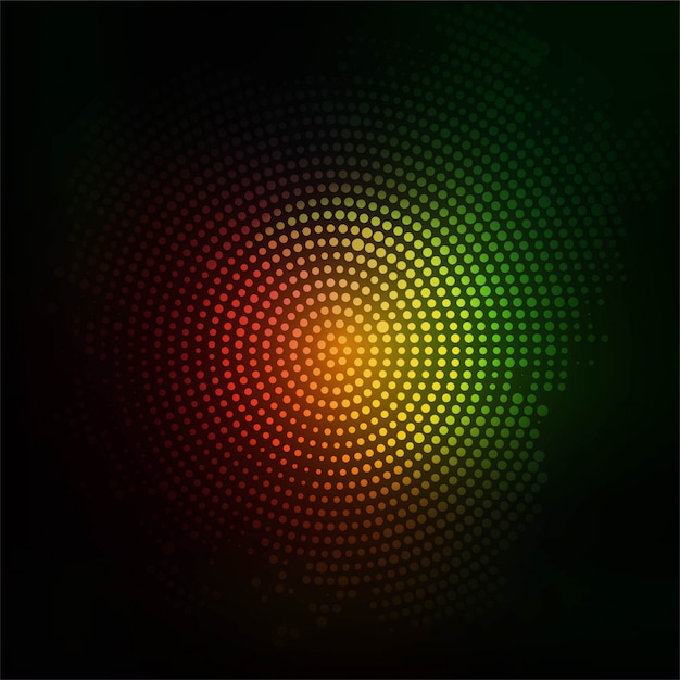 Abstract colorful shiny halftone background