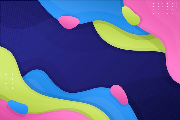 Free Vector abstract colourful background with layers