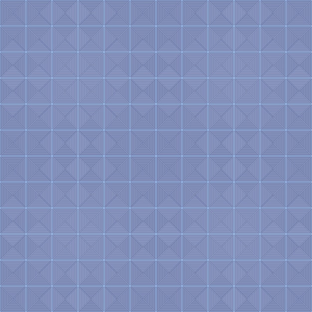 Free Vector abstract concentric line square mosaic background