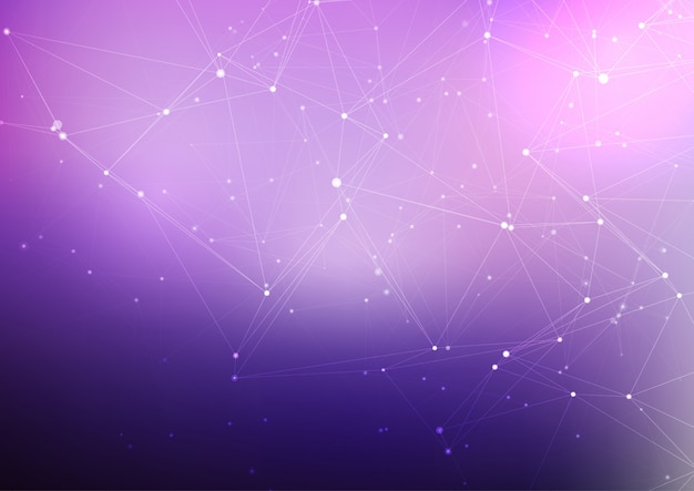 Free Vector abstract connections background