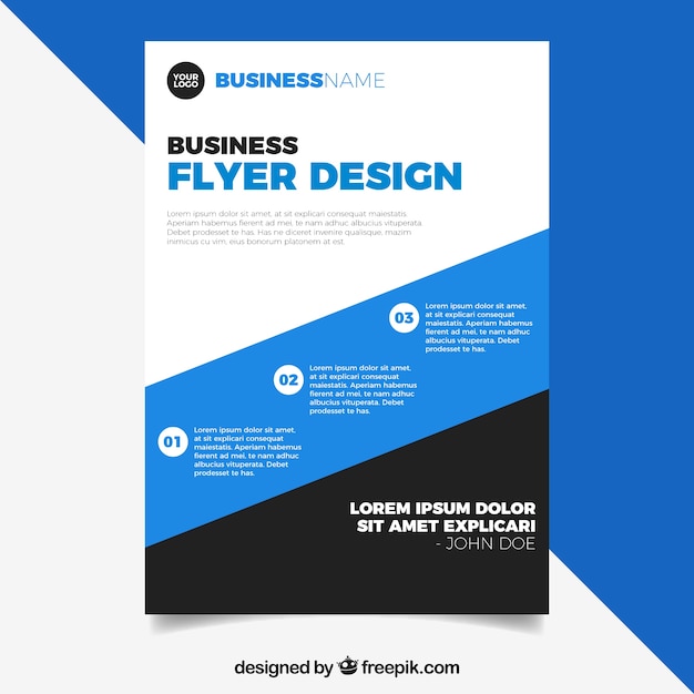 Abstract corporate brochure