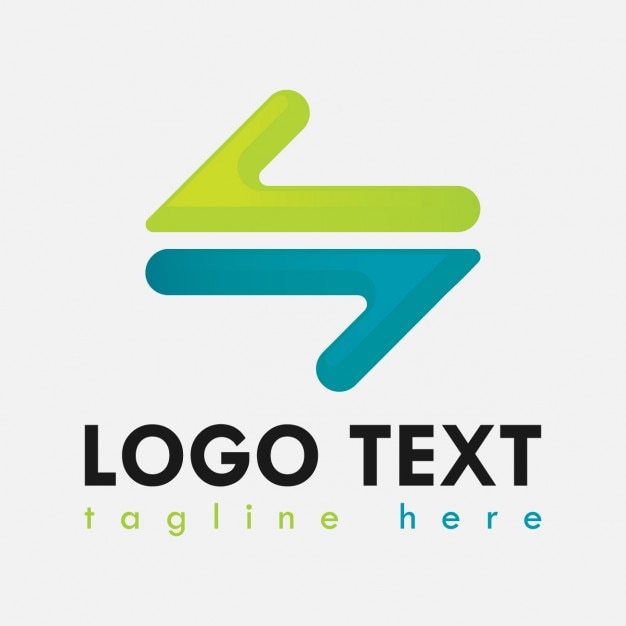 Abstract corporative logo