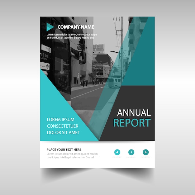 Abstract cover of annual report