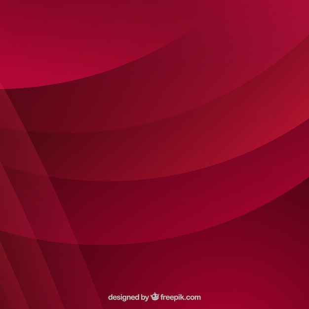 Abstract dark red background with waves