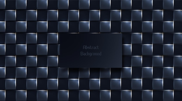 Free Vector abstract dark square background