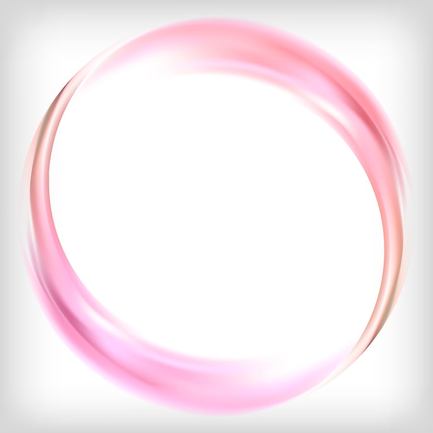 Abstract design element in pink