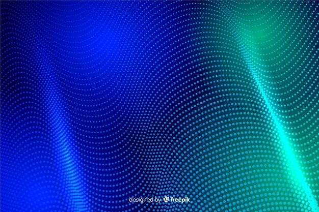 Abstract design particles shapes background