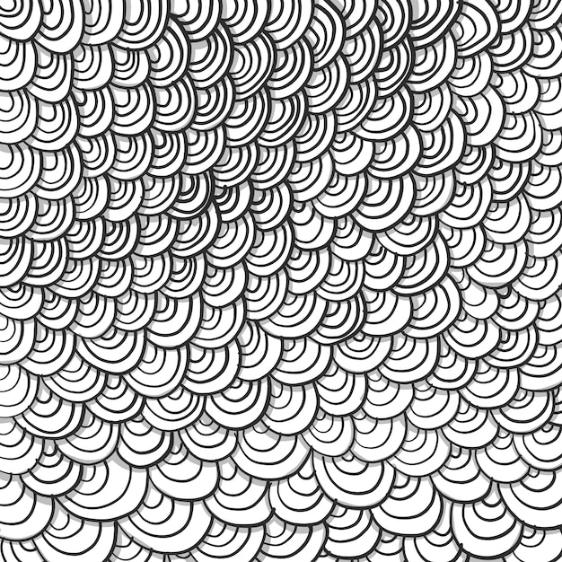 Free Vector abstract doodle line art background