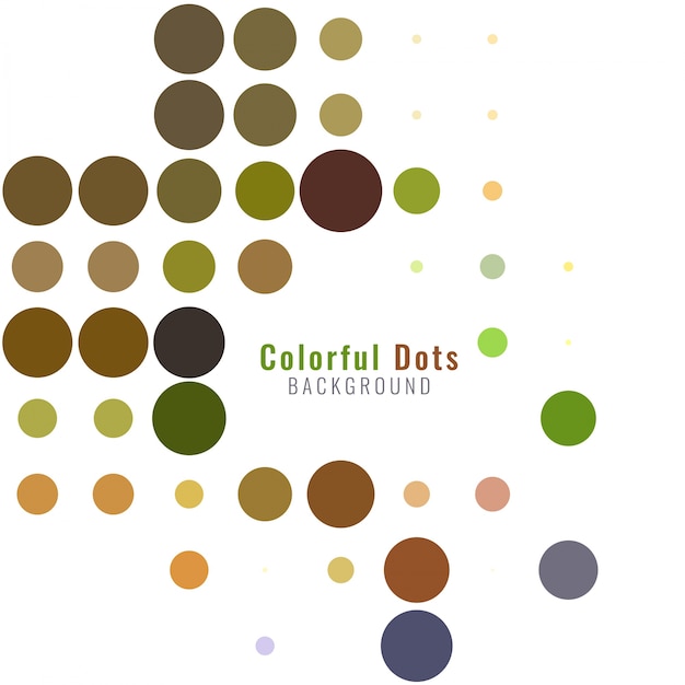 Abstract dots background