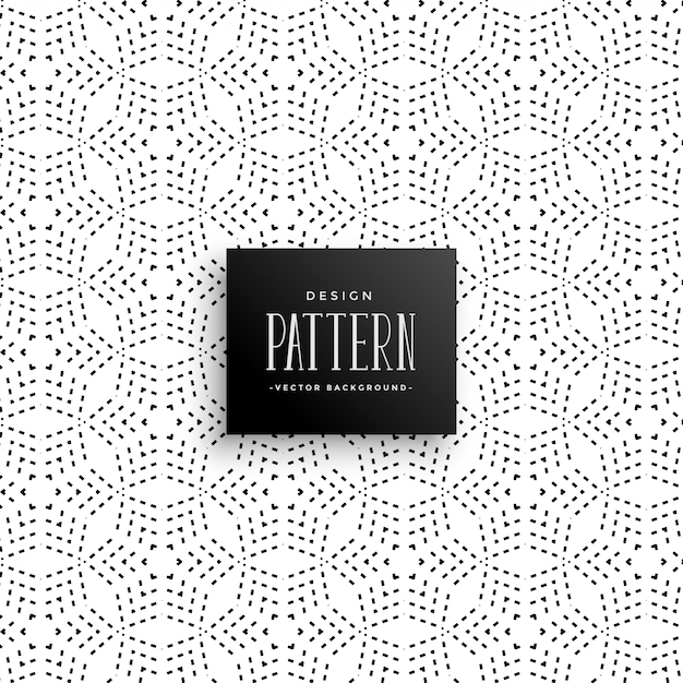 Abstract dots star pattern background