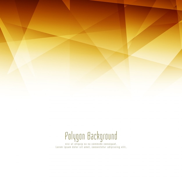 Abstract elegant bright polygon background