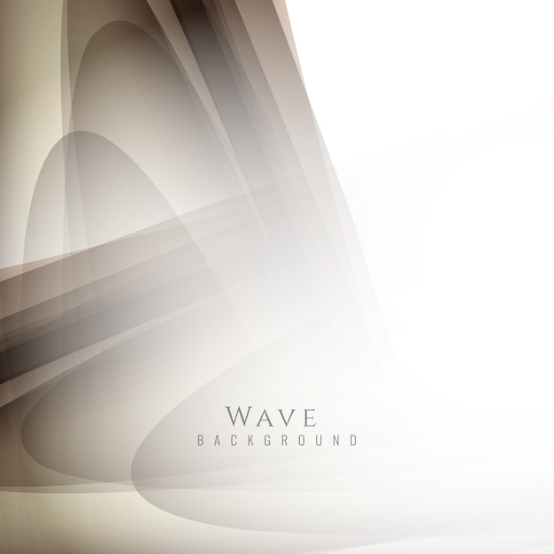 Free Vector abstract elegant wave background