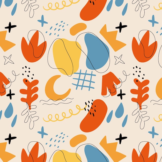 Free Vector abstract element pattern