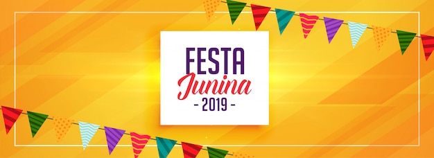 Abstract festa junina yellow celebration