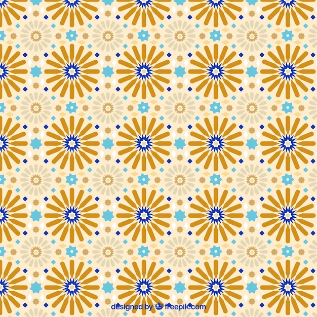 Free Vector abstract floral pattern