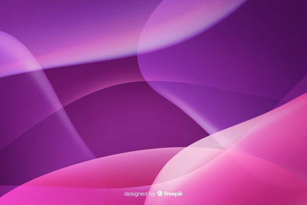 Abstract flowing shapes background gradient style